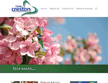Tablet Screenshot of ilovecreston.com